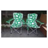 Two sports chairs