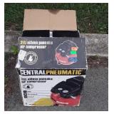 Central pneumatic 3 gallon oil-less pancake style