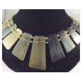 20in natural brown and black buffalo horn