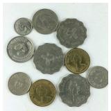 Foreign coins- Hong Kong, Singapore