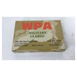Ammo, WPA military classic .30-06 Springfield