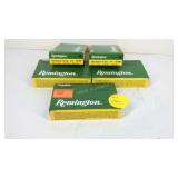 Ammo, Remington 12ga 2 3/4in 00BK five full boxes