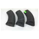 Tapco Magazines, AK 7.62x39 30rd mag three