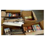 Skid lot: Books, outdated cslendars,magazines ,