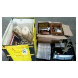 Skid lot: cotton batting,tray, chafing stands,