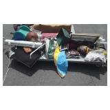 Skid of Washington Redskins armchair quarterback