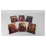 Graphic novels, six Dejah Thoris volumes 1, 2, 3,