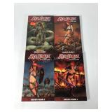 Graphic novels, four Red Sonja, Omnibus volumes 1