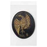 Eagle Hose No. 2 wall plaque, 11"