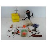 Fishing group, Cardinal 357 reel, Humminbird