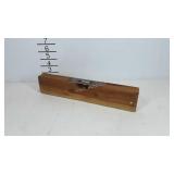 Wooden Stanley level, No. 102, 12" long