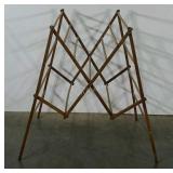 Drying rack, folds for storage