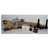 Mixed lot: Kids chapter books, purple Christmas