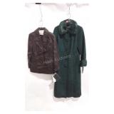 Two Terry Lewis Classic Luxuries coats, both size