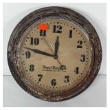 Postal Telegraph Bichronous Electric Time wall