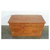Blanket chest, appears to be handcrafted,  19" x