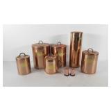 De La Cuisine canisters and salt and pepper,