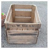 C. W. Bean Produce Crate