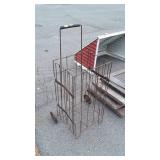 Vintage Home owners Shopping Cart in rustic