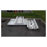 6 Floursent Light Fixtures as shown