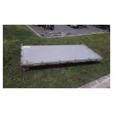 Metal Warehouse Platform Cart 32x66"