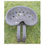 Cast Metal Farm Implement Seat
