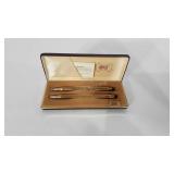 Cross 10k gold filled pens in case.