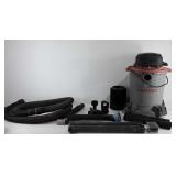 Husky 6 gallon wet/dry vac with filter, hose, and