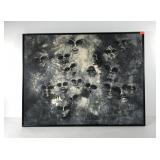 "League of Secrecy " painting on canvas, by