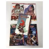 Graphic novels, five Red Sonja, seller code MP