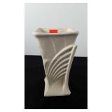 McCoy pottery vase, 9", has some crazing on