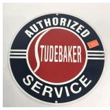 Advertising,  Studebaker enameled sign, 11"