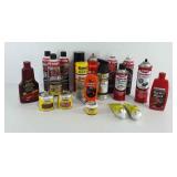 Cleaning supplies, mostly automotive,  leaning
