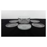 Glassware, includes Arcoroc France clear