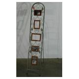 Easel style photo display, 60" tall