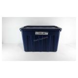 Sterilite Ultra 25 gallon tote with latching lid,