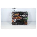 EZ Grill, disposable charcoal grill
