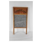 Sunnyland washboard, 13x24