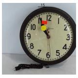 General Electric school office clock, dated 1946,