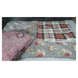 Two King sized comforters. One is two sided and