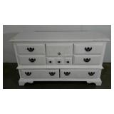 American Drew dresser, 19 x 58 x 34, painted