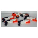 5 Super Soaker guns by NERF. 4 are the Super