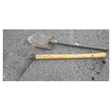 Corn cutter knife, and military trench shovel