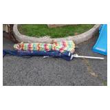 Two Umbrellas, one Tommy Bahama 7ft Beach