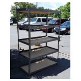 Storage Shelf, metal framed, laminated board