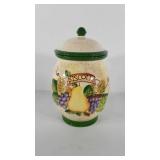 Ceramic cookie jar, 8"
