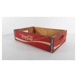 Advertising, wooden coca-cola crate, 4.5" x 11.5"
