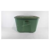 Homz tote with lid, 23" × 18" × 15"