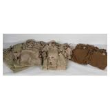 U.S. Army Camouflage pants and jackets and brown