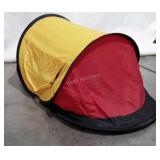 Ozark Trail single person pop-up tent with bag,
